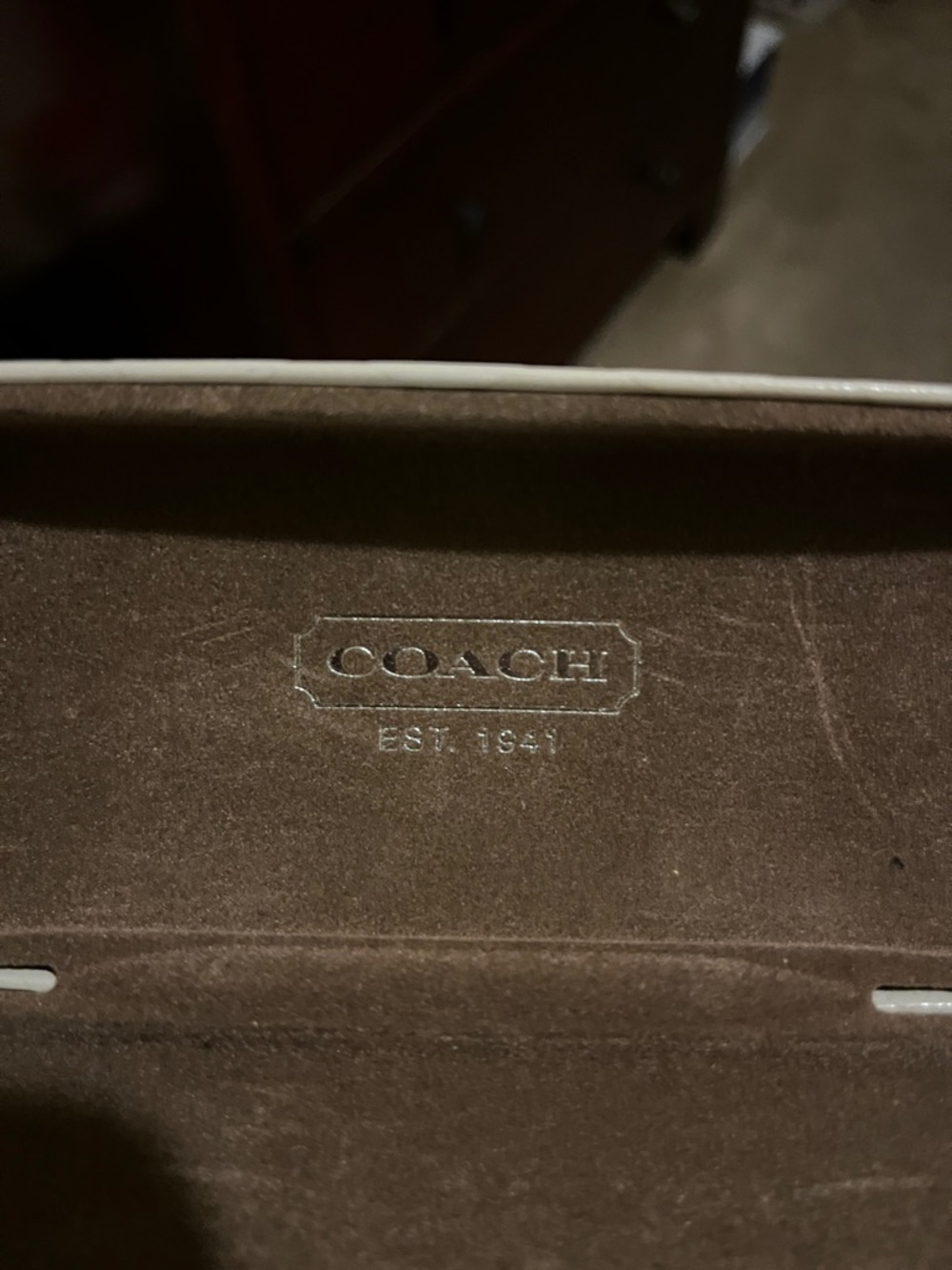 Coach glasses case - Picture 4 of 8
